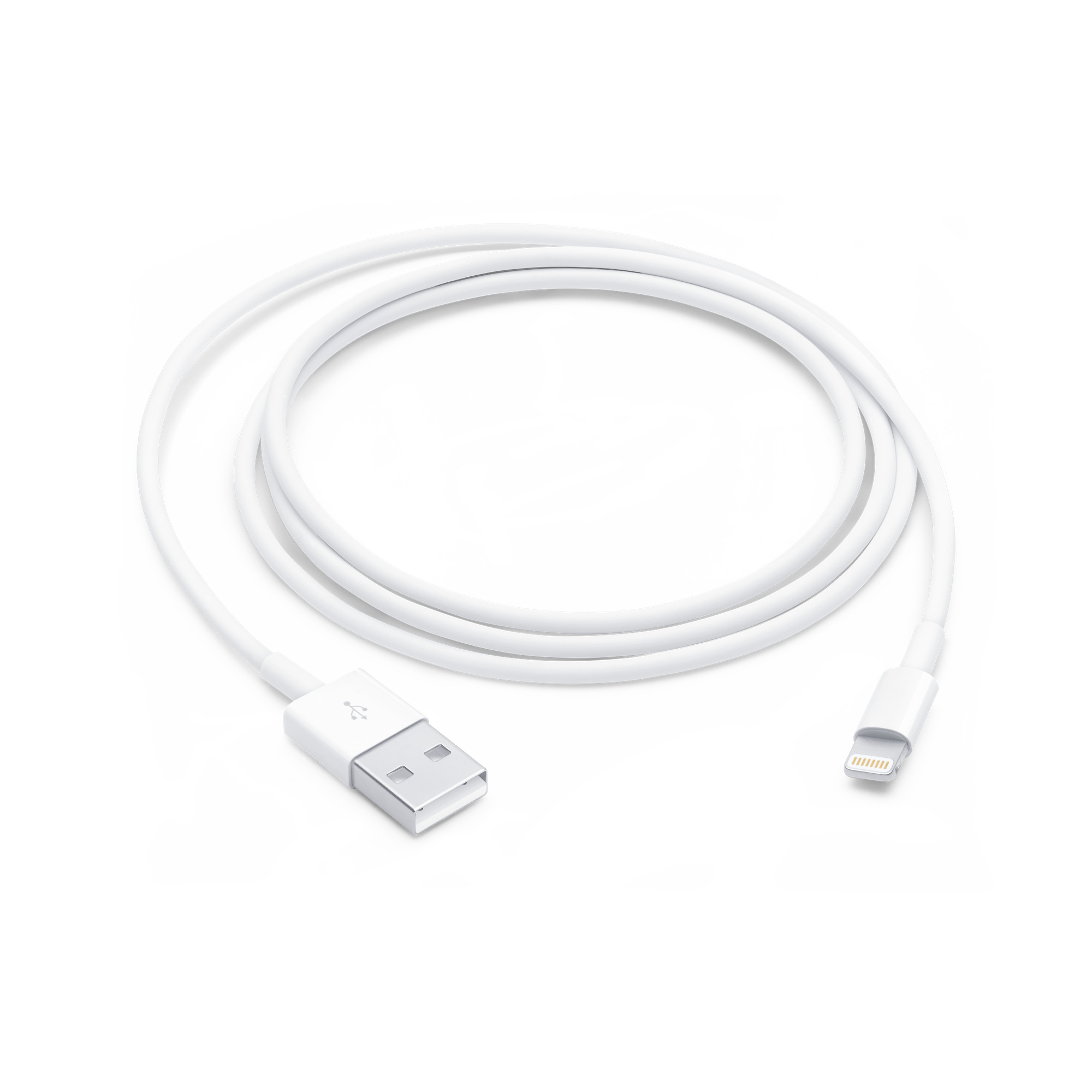کابل USB- اپل مدل usb به لایتنینگ طول 1 متر