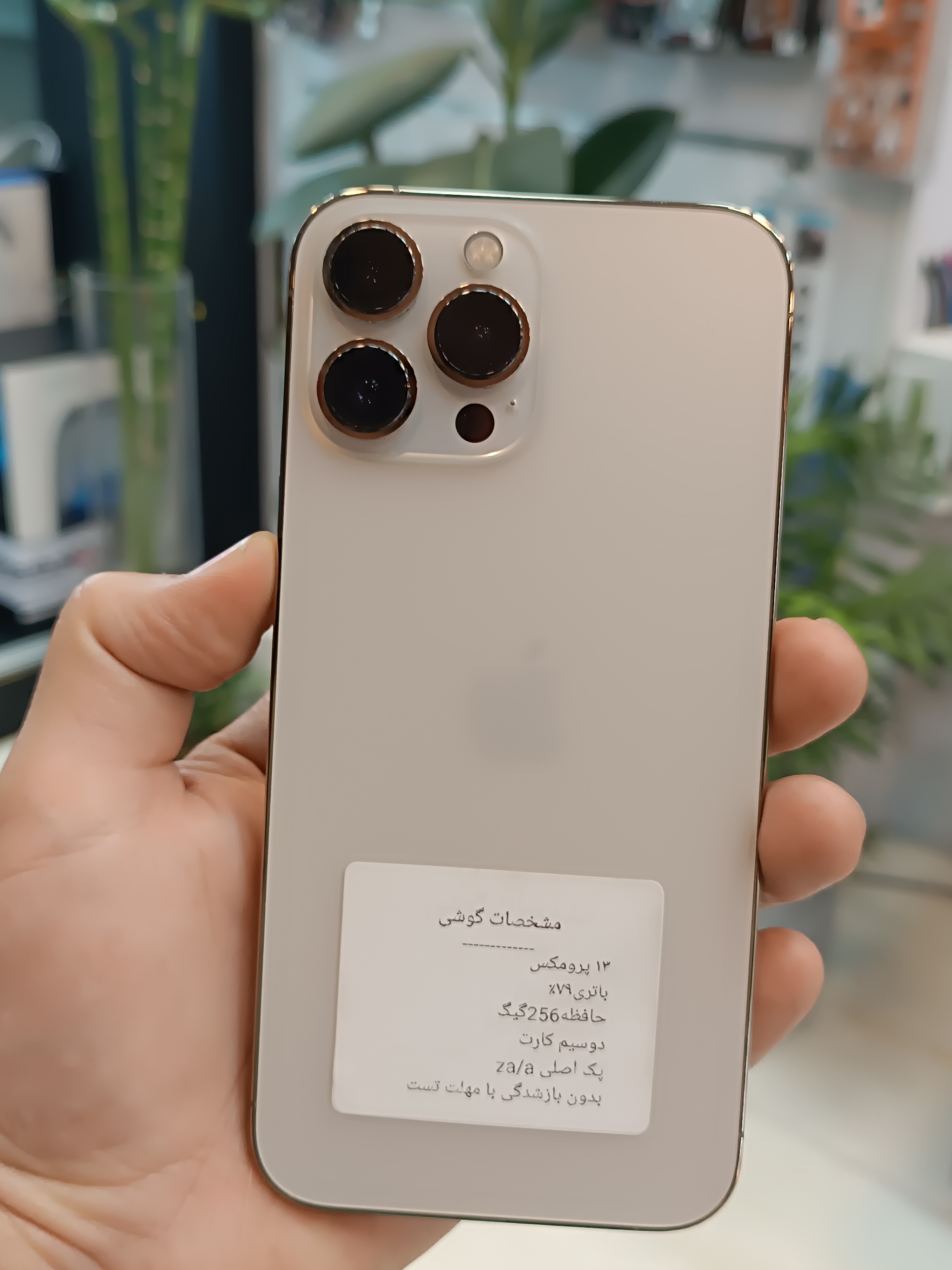 256/13promaxگیگابایت/2سیم کارت/رجیسترشده/zaa/پک اصلی -کارکرده